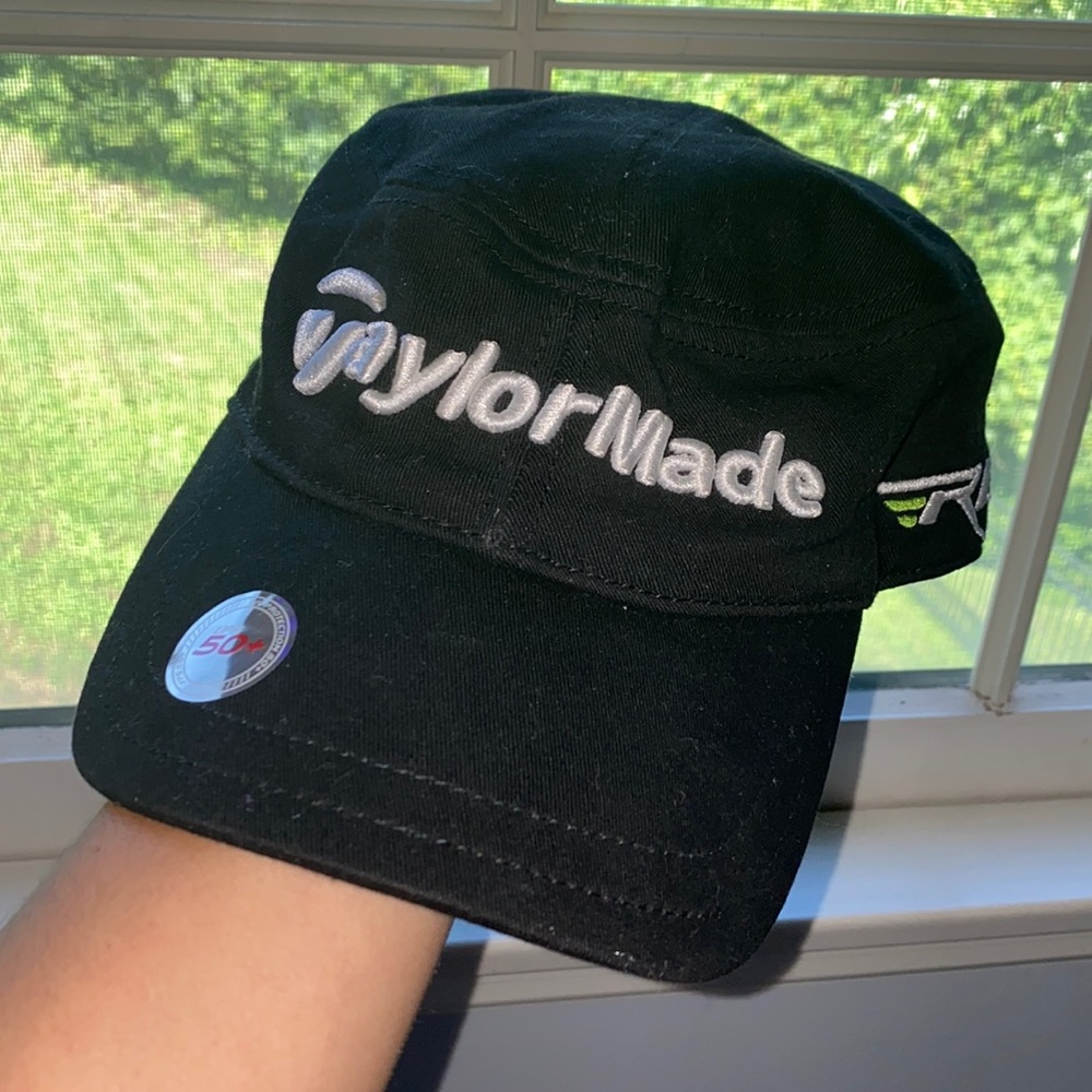 Taylor Made Black Golf Hat